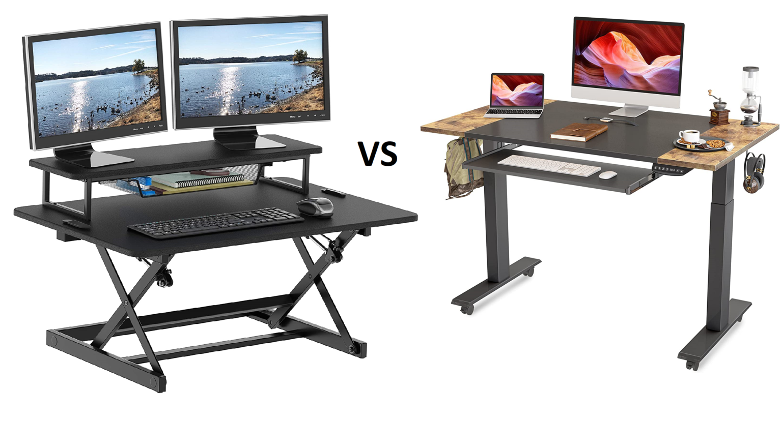 Standing Desk VS Desk Riser? Which Is Better?